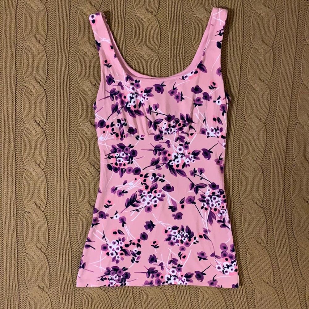 Express floral tank‎ top